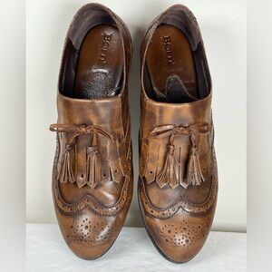 Born Brown Tassel Loafers